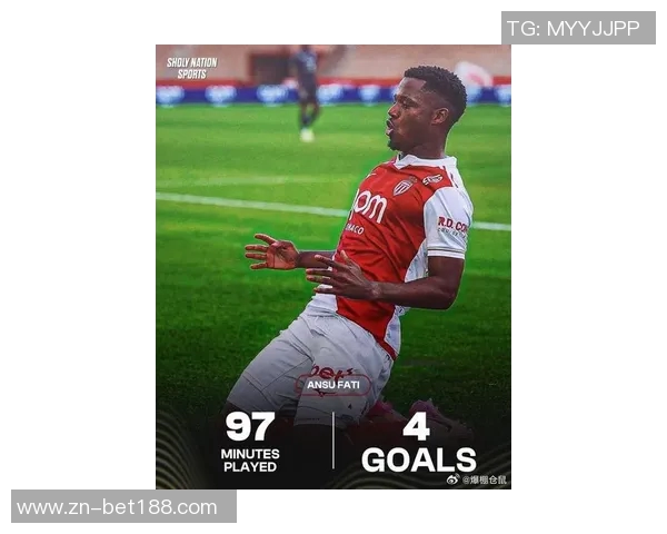 法蒂重返巅峰状态摩纳哥新赛季表现惊艳5场狂轰6球